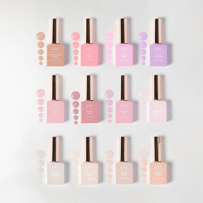 LLBA ProNail Beverly Hills Nudes Collection