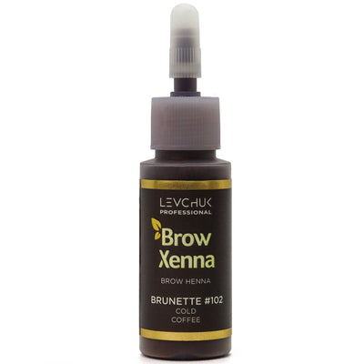 BrowXenna®, Brow henna Brown #102, Cold Coffee, 1 vial