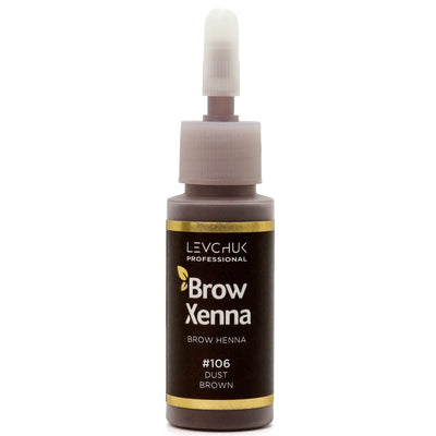 BrowXenna®, Brow henna Brown #106, Dust Brown, 1 vial