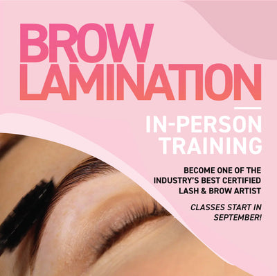 Brow Lamination & Tint In-person Training Course