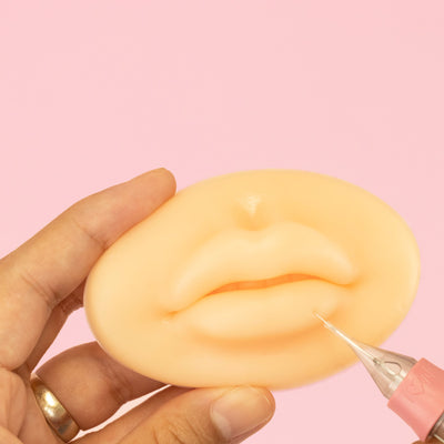 Lèvres en silicone 3D pour s'entraîner